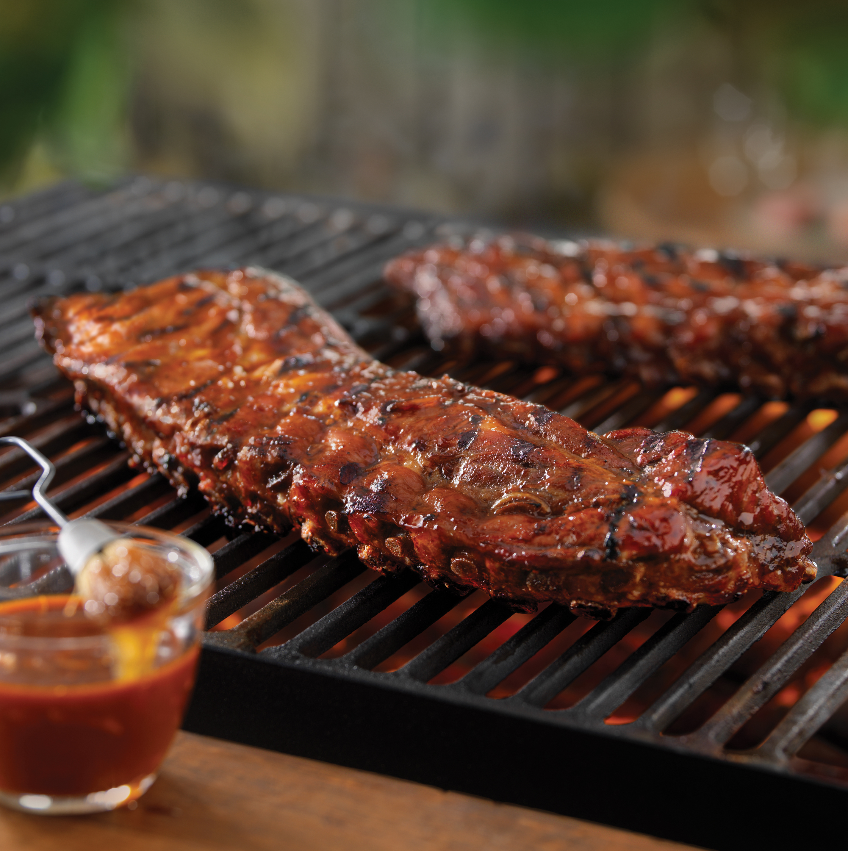 Tangy Grilled Pork Back Ribs - The Three Tomatoes
