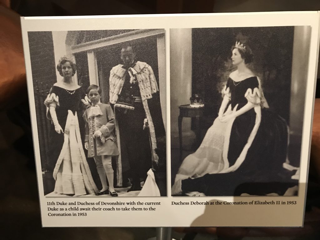 duchess deborah at the coronation of elizabeth ii in 1953.