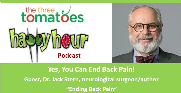 if you suffer from back pain, listen in to this week’s