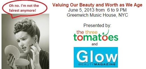 value and beauty and worth, the three tomatoes, glow magazine, greenwich musich house