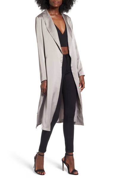 kimono duster coat