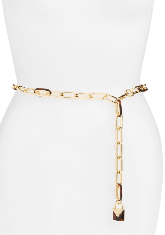 michael kors chain belt - The Three Tomatoes