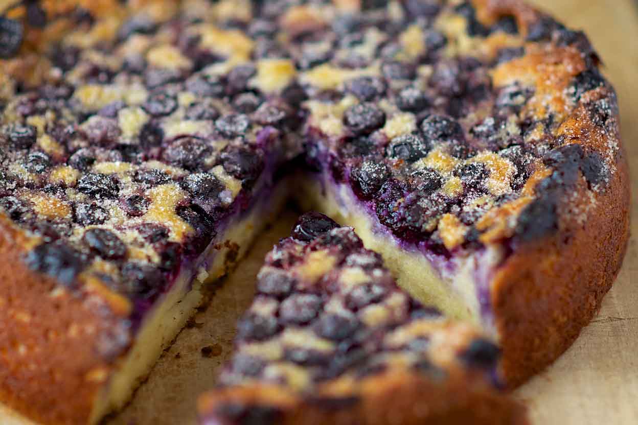 Barefoot Contessa | Blueberry Ricotta Breakfast Cake | Recipes