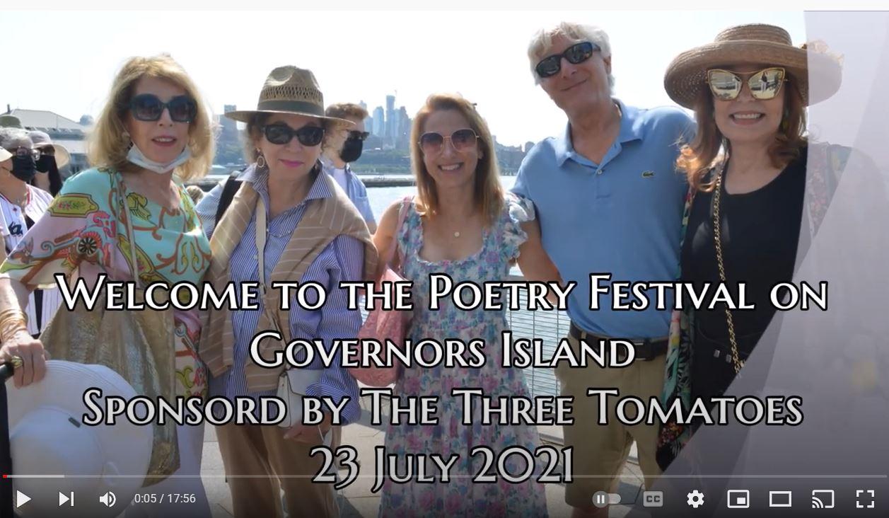 Our Poets on Governors Island + March Poems The Three Tomatoes