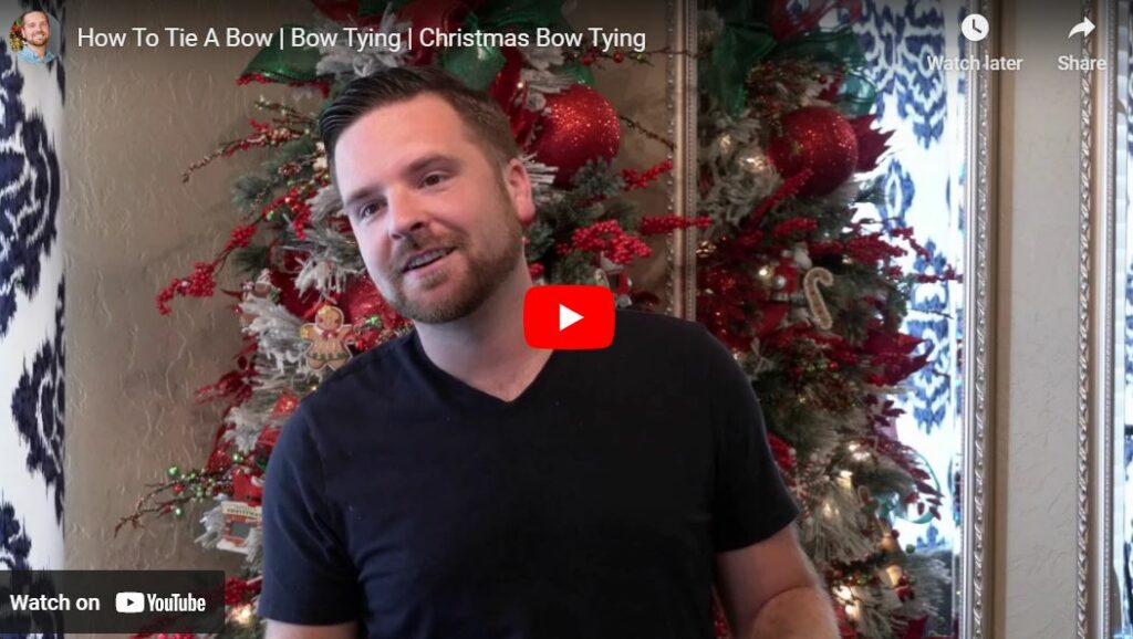 How to Wrap Any Gift + Bow Tying - The Three Tomatoes